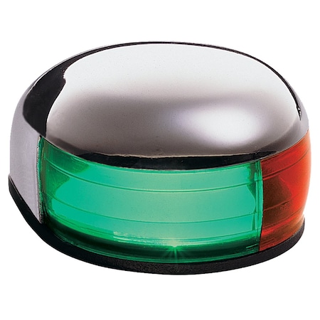 Aqua Signal Aqua Signal Series 24 Bi-Color Deck Mount Light w/Tell Tale Indicator 24105-7